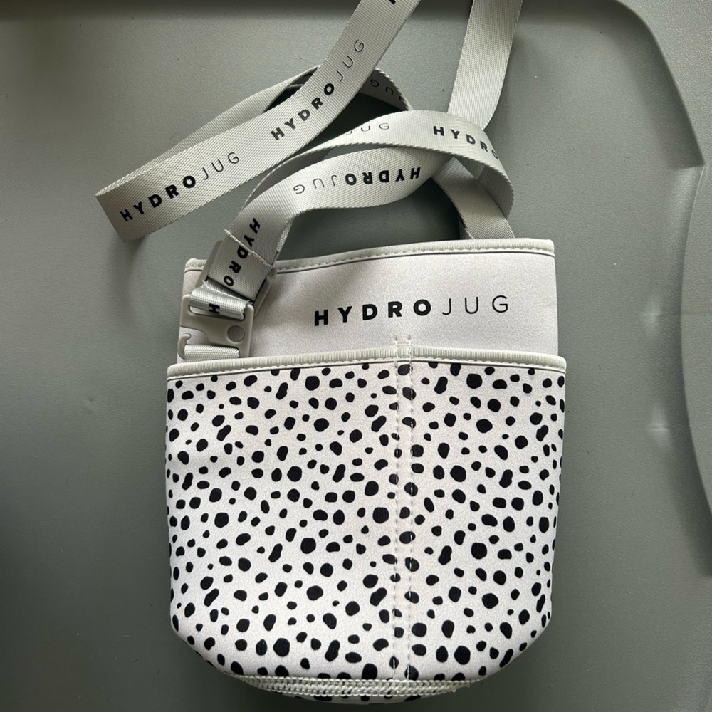 HydroJug White and Black Women's Bag